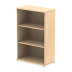 Office Bookcase Wooden  By Dynamic Impulse Range  Height  120cm  Maple