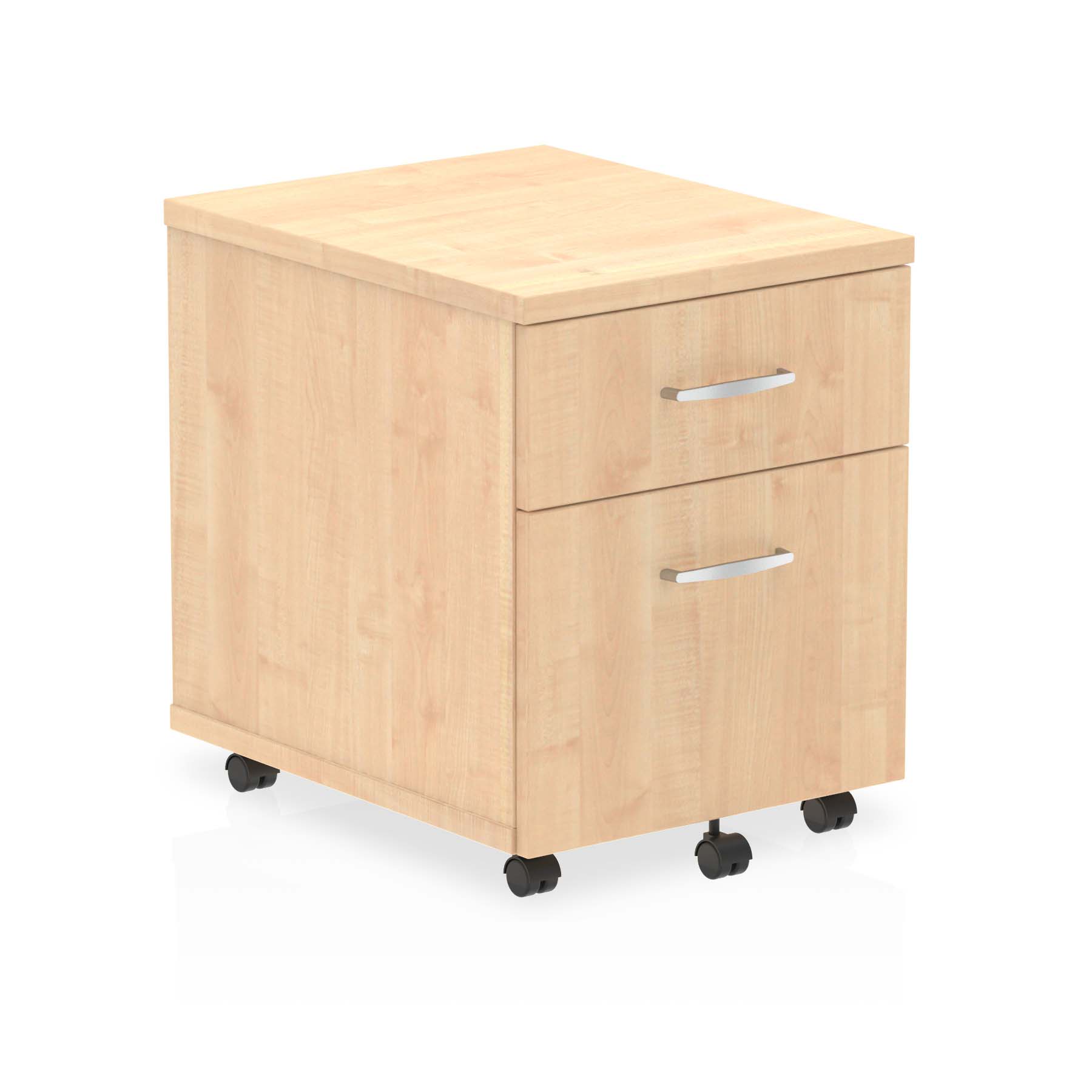 Office furniture impulse-mobile-pedestal Dynamic  Grey Oak Desk  2 Drawer 