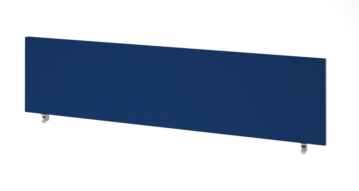 Office furniture impulse-straight-screen-400mm-high Dynamic  Colour Blue 120Wide
