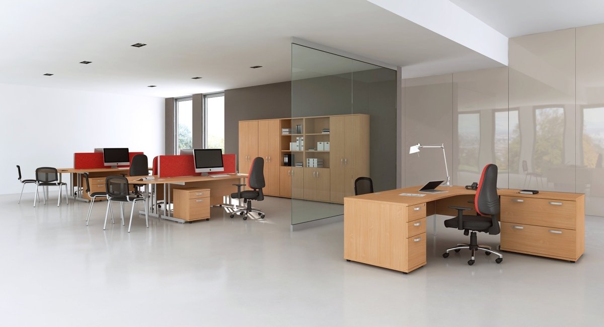 Office furniture impulse-120mm-straight-desk-cantilever-leg Dynamic   Colour  