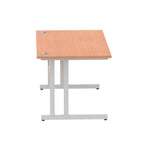Office furniture impulse-140mm-straight-desk-cantilever-leg Dynamic   Colour  