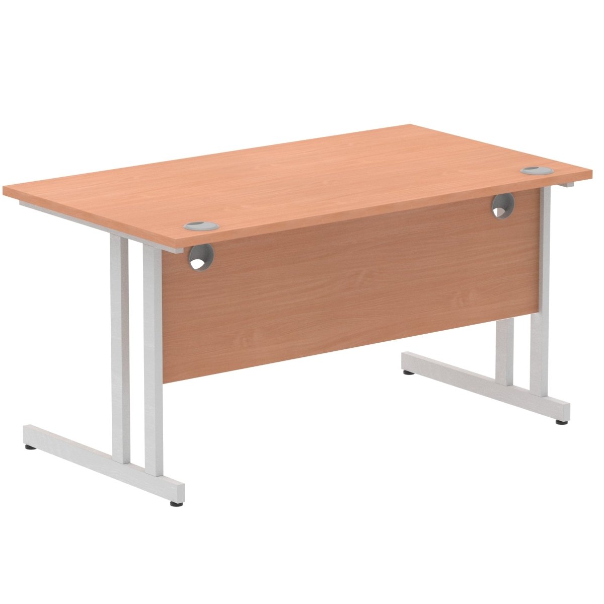 Office furniture impulse-140mm-straight-desk-cantilever-leg Dynamic   Colour  
