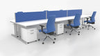 Office furniture impulse-120mm-straight-desk-cantilever-leg Dynamic   Colour  