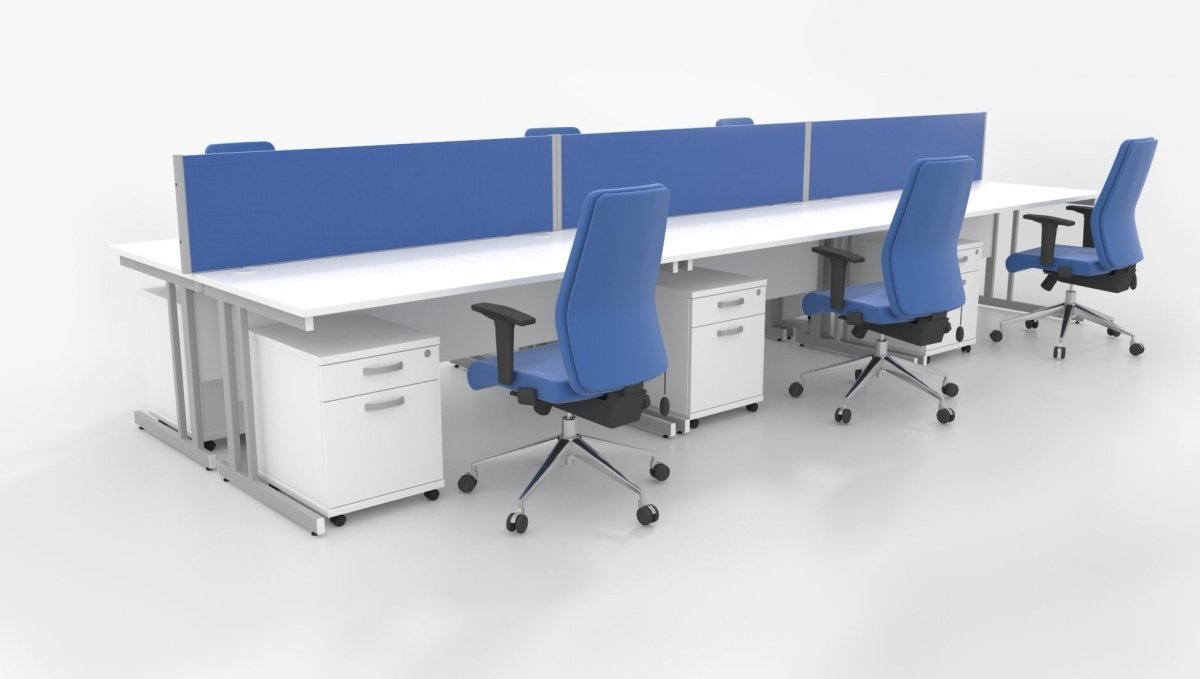 Office furniture impulse-120mm-straight-desk-cantilever-leg Dynamic   Colour  