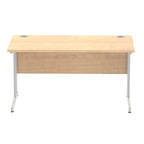 Office furniture impulse-140mm-straight-desk-cantilever-leg Dynamic   Colour  