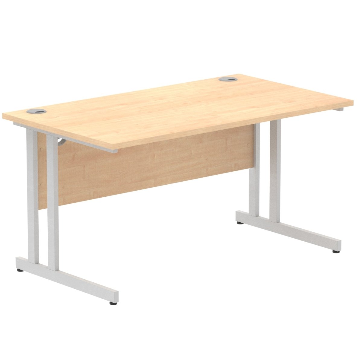 Office furniture impulse-140mm-straight-desk-cantilever-leg Dynamic   Colour  