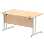 Office furniture impulse-140mm-straight-desk-cantilever-leg Dynamic   Colour  