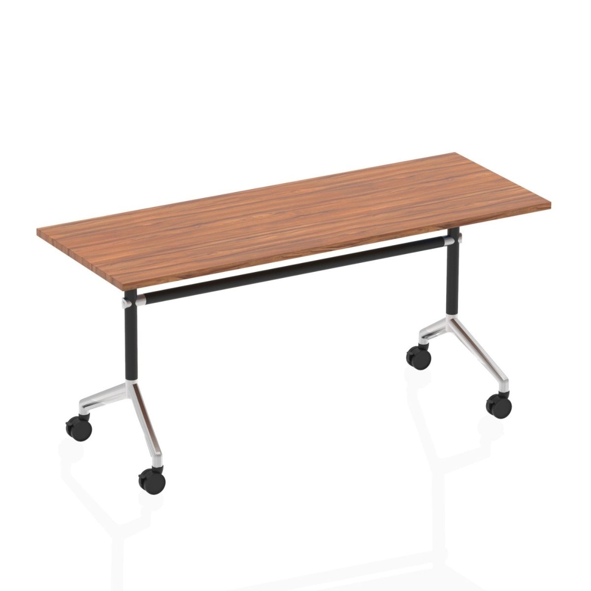 Office furniture impulse-flip-top-table Dynamic  Oak 160 Wide 