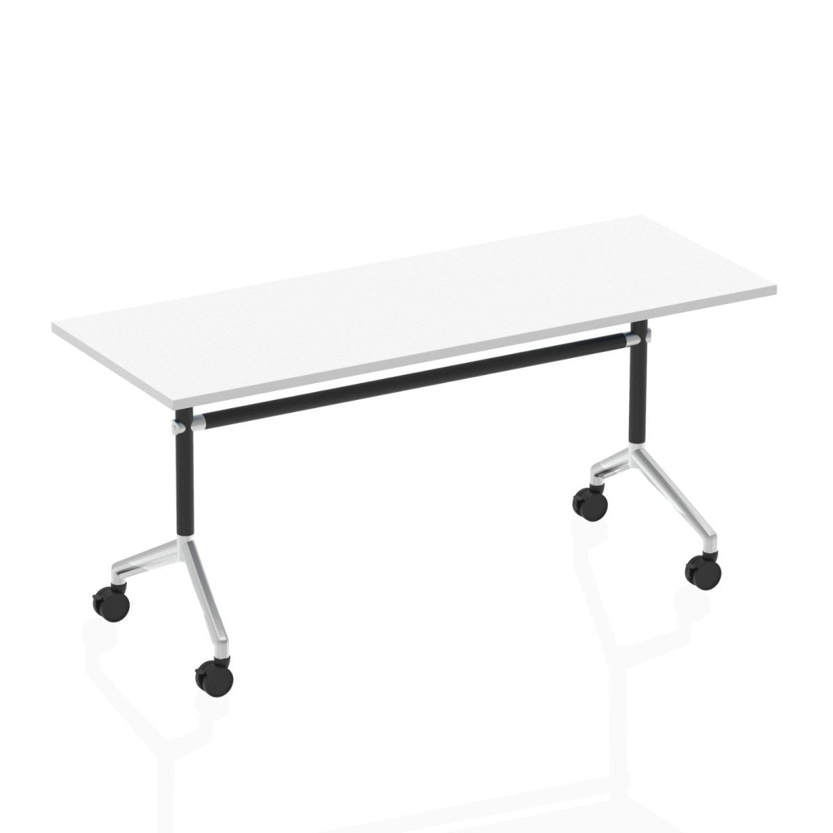 Office furniture impulse-flip-top-table Dynamic  Walnut 160 Wide 