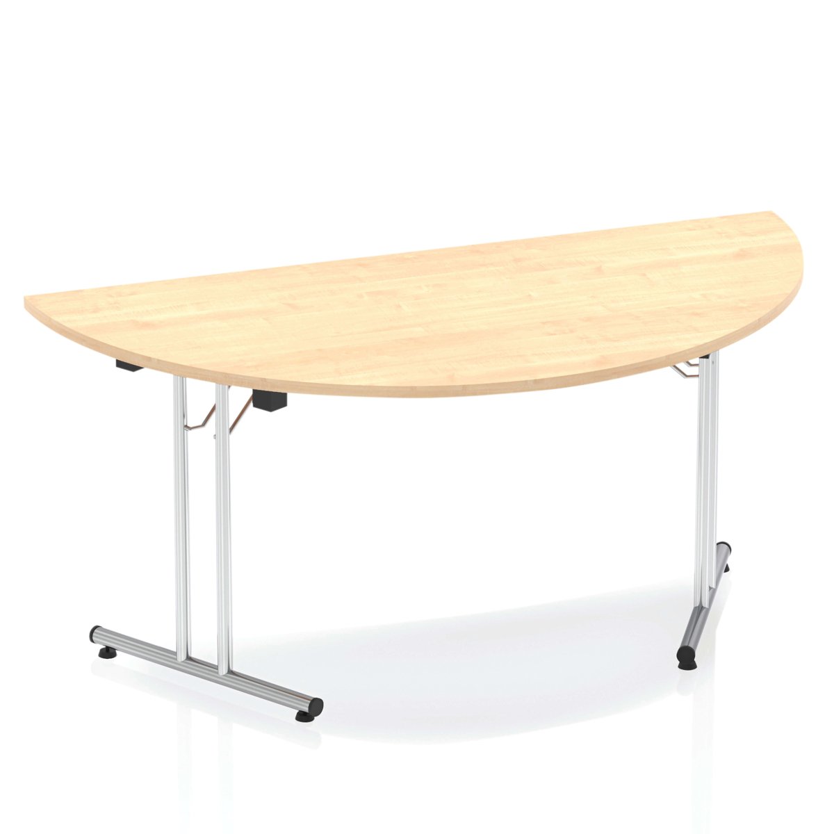 Office furniture impulse-folding-semi-circle-table Dynamic  Maple Desk Colour 160 Wide