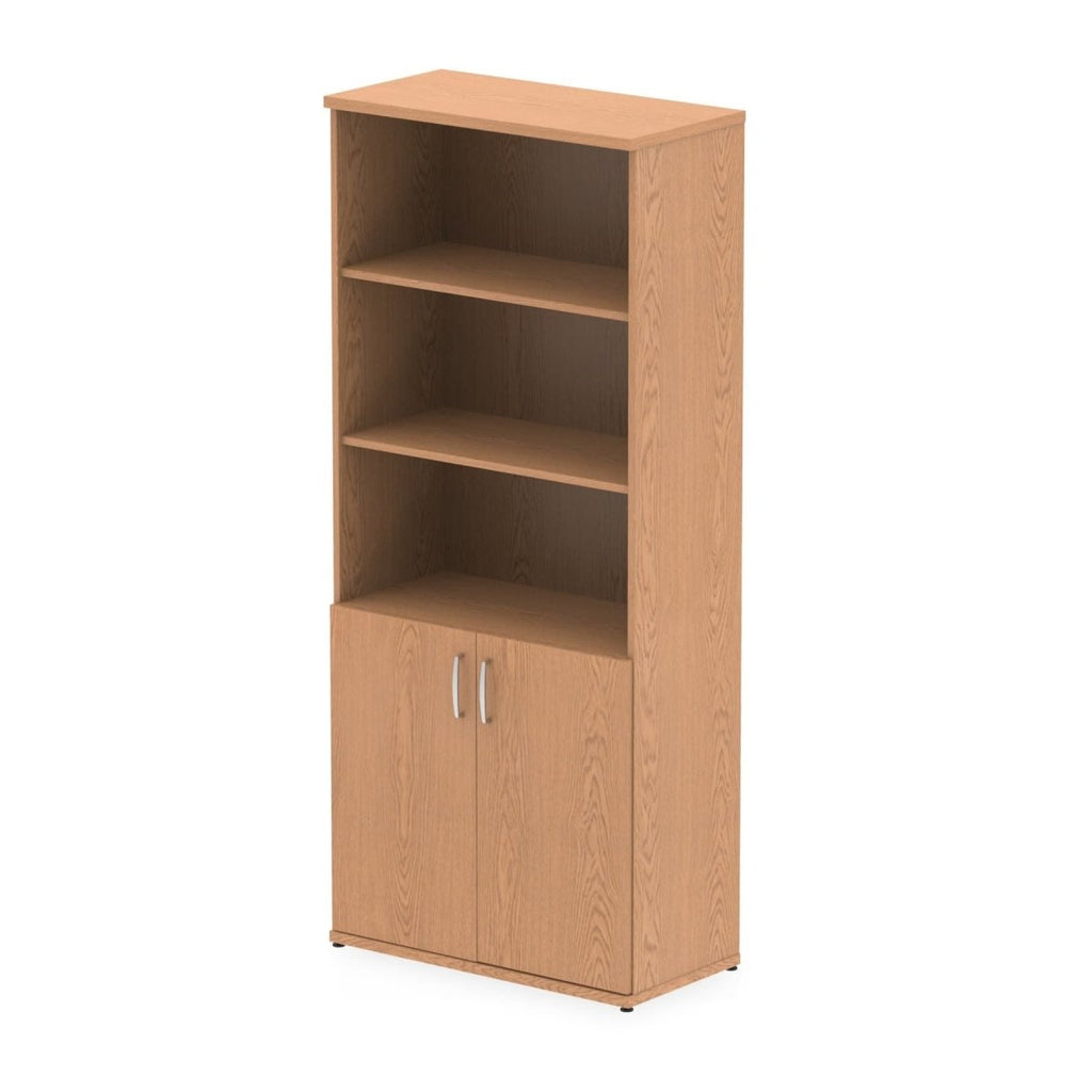 Office furniture impulse-open-shelves-cupboard Dynamic  Oak 200 High
