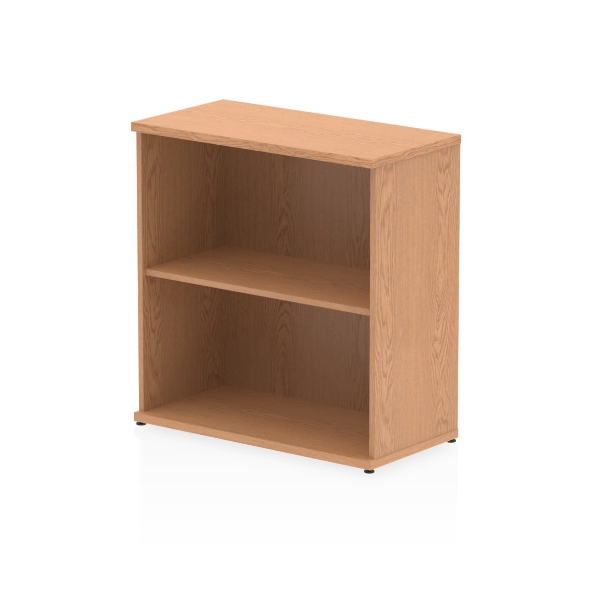 Office Bookcase Wooden  By Dynamic Impulse Range  Height  80cm  Oak