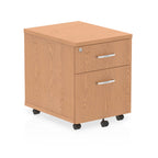 Office furniture impulse-mobile-pedestal Dynamic  Grey Oak Desk  3 Drawer 