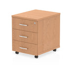 Office furniture impulse-mobile-pedestal Dynamic  Walnut Desk  3 Drawer 