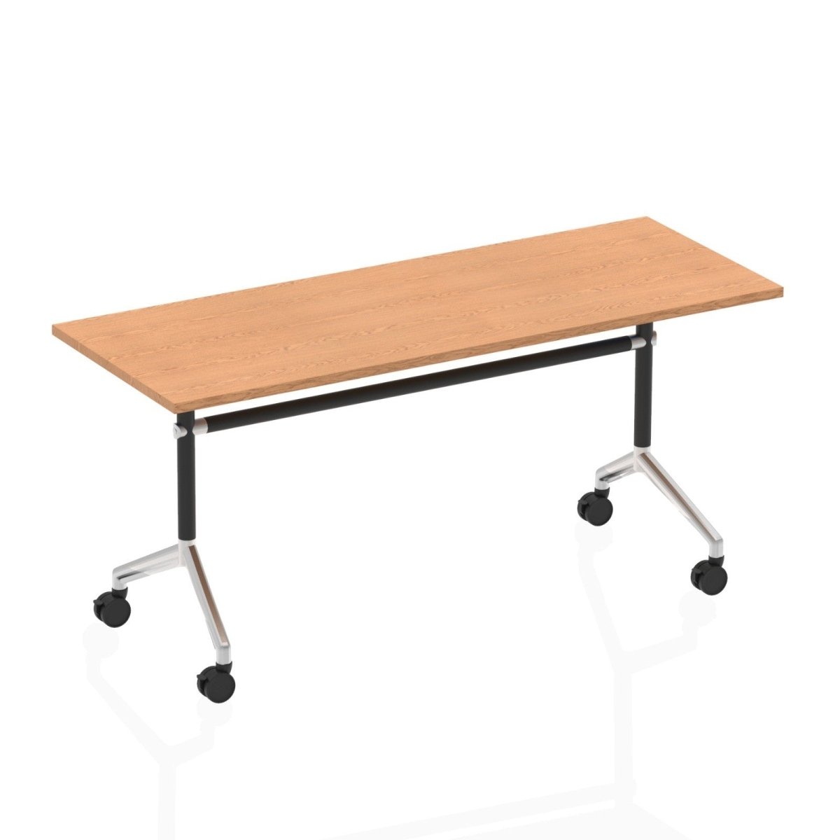 Office furniture impulse-flip-top-table Dynamic  Maple 160 Wide 