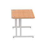 Office furniture impulse-140mm-straight-desk-cantilever-leg Dynamic   Colour  