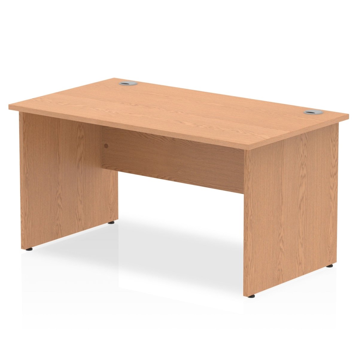 Office furniture impulse-140mm-straight-desk-panel-end-leg Dynamic  White Colour Maple 