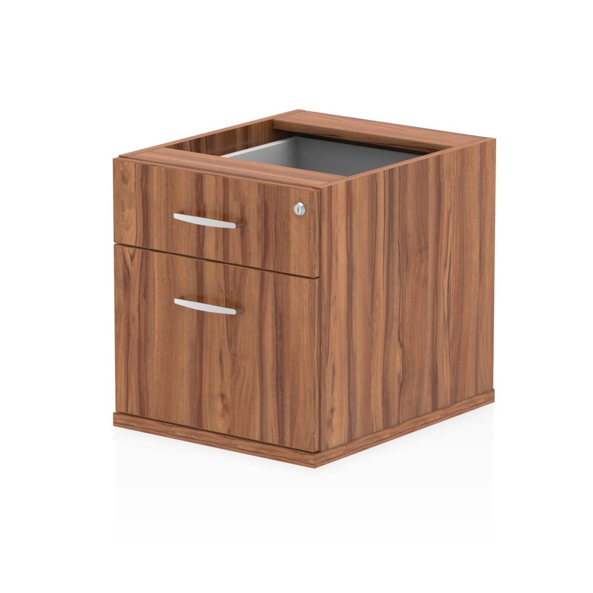 Office furniture impulse-fixed-pedestal Dynamic  Walnut Desk  2 Drawer 