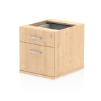 Office furniture impulse-fixed-pedestal Dynamic  Maple Desk  2 Drawer 