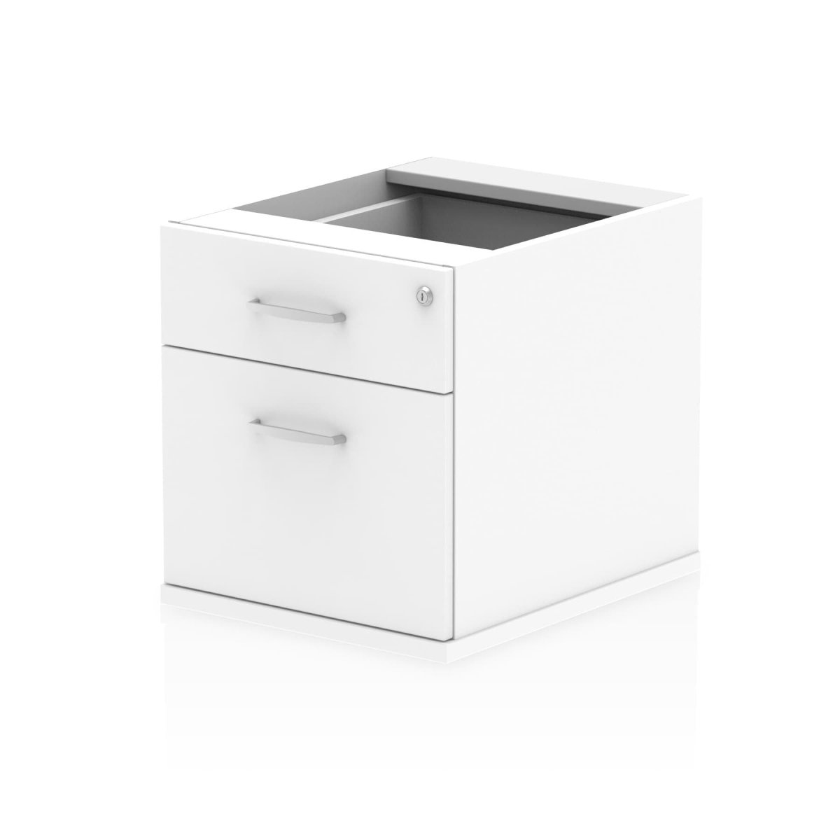 Office furniture impulse-fixed-pedestal Dynamic  White Desk  2 Drawer 
