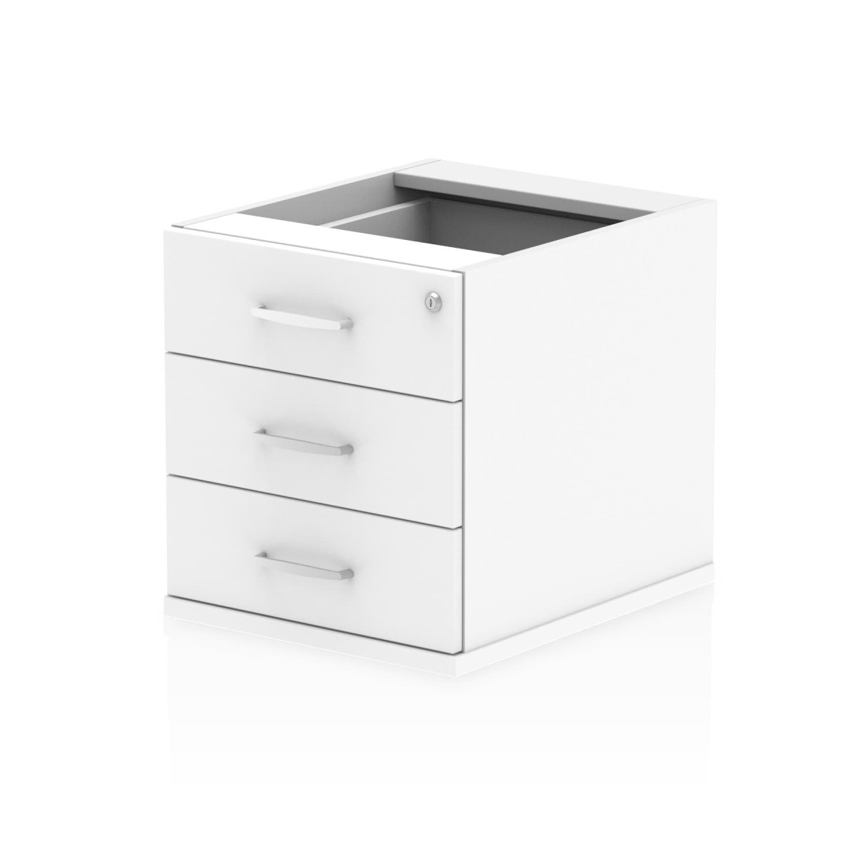 Office furniture impulse-fixed-pedestal Dynamic  White Desk  3 Drawer 