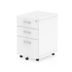 Office furniture impulse-under-desk-pedestal Dynamic  White 3 Drawer 