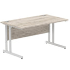 Office furniture impulse-140mm-straight-desk-cantilever-leg Dynamic   Colour  