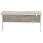 Office furniture impulse-160mm-slimline-desk-cantilever-leg Dynamic  Black Colour Beech 