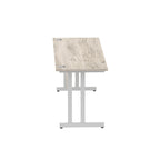 Office furniture impulse-180mm-slimline-desk-cantilever-leg Dynamic  Black Colour Walnut 