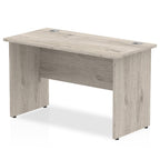 Office furniture impulse-120mm-slimline-desk-panel-end-leg Dynamic  Grey Oak Colour Grey Oak 