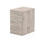Under Desk Impulse Desk High Pedestal by Dynamic Beech 60cm Wide 