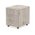 Office furniture impulse-mobile-pedestal Dynamic  Oak Desk  3 Drawer 