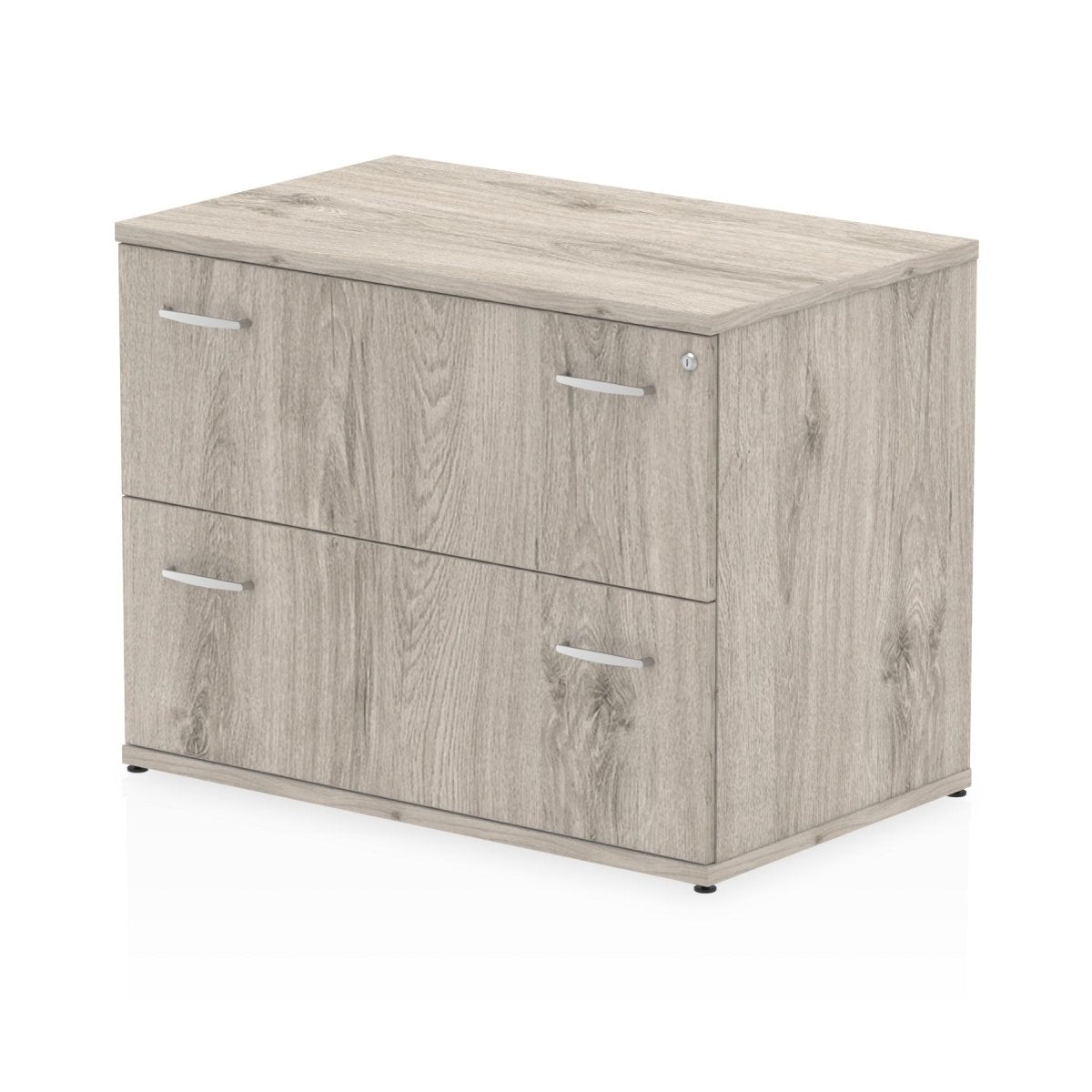 Office furniture impulse-side-filer Dynamic  Grey Oak  Wide 