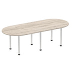 Office furniture impulse-boardroom-table-with-post-leg Dynamic   0 Wide  