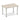 Office furniture impulse-120cm-straight-table-with-post-leg Dynamic  Grey Oak Desk  SilverLeg