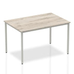 Office furniture impulse-straight-table-box-frame-leg Dynamic  Grey Oak 120 Wide 