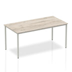 Office furniture impulse-straight-table-box-frame-leg Dynamic  Grey Oak 160 Wide 