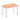 Office furniture impulse-120cm-straight-table-with-post-leg Dynamic  Beech Desk  AluminiumLeg