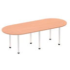 Office furniture impulse-boardroom-table-with-post-leg Dynamic   0 Wide  