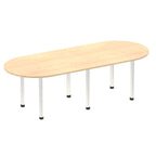 Office furniture impulse-boardroom-table-with-post-leg Dynamic   0 Wide  