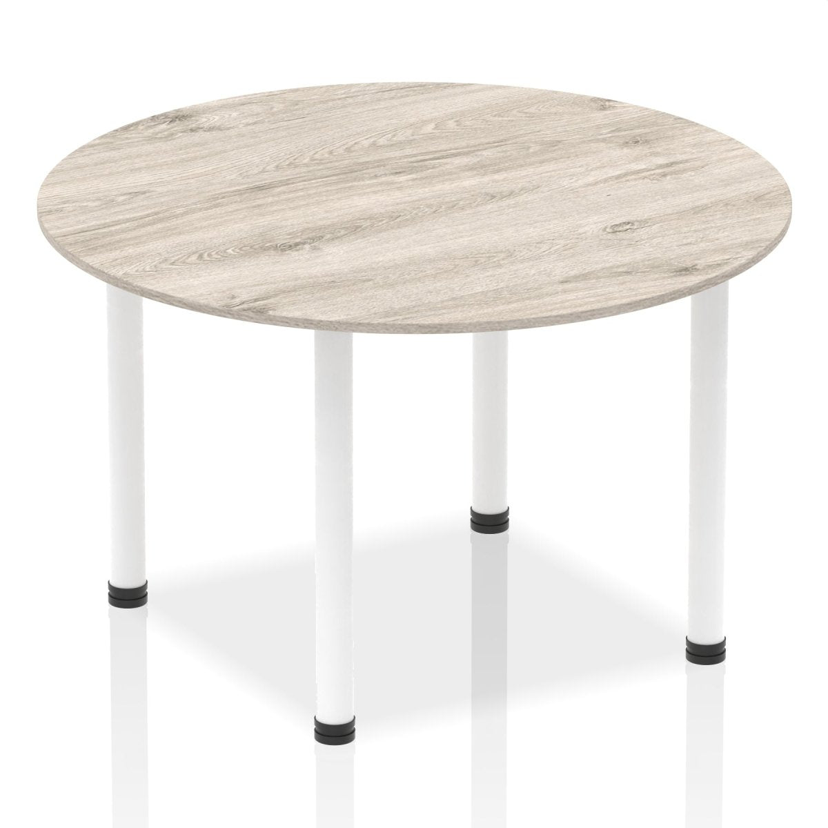 Office furniture impulse-round-table-with-post-leg Dynamic  Maple Desk Colour 120 Wide