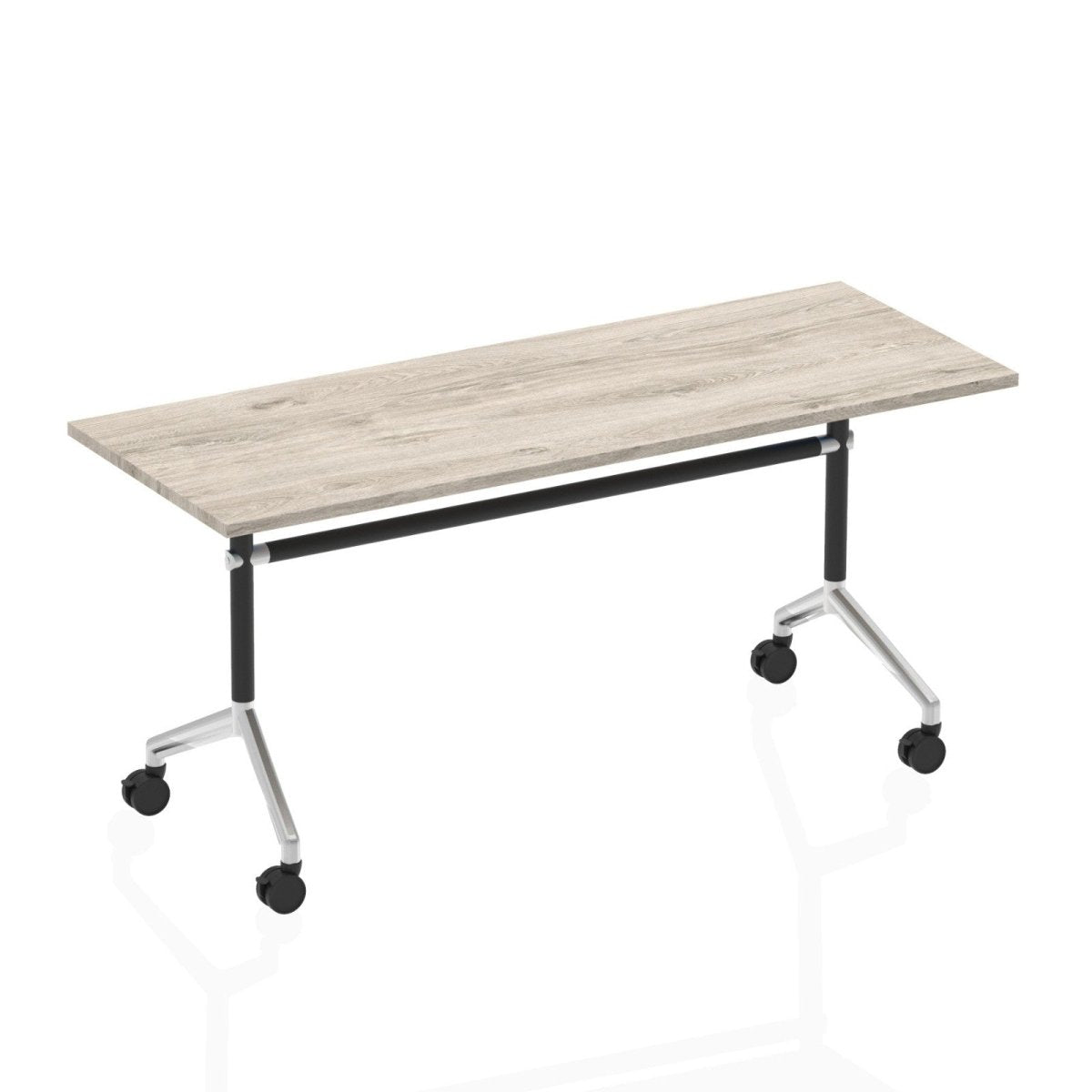 Office furniture impulse-flip-top-table Dynamic  White 160 Wide 