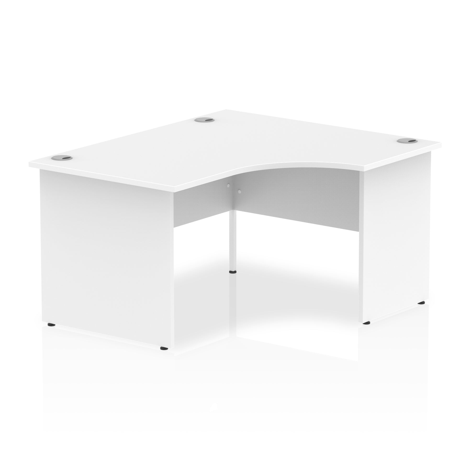 Office furniture impulse-140mm-right-crescent-desk-panel-end-leg Dynamic   Colour  