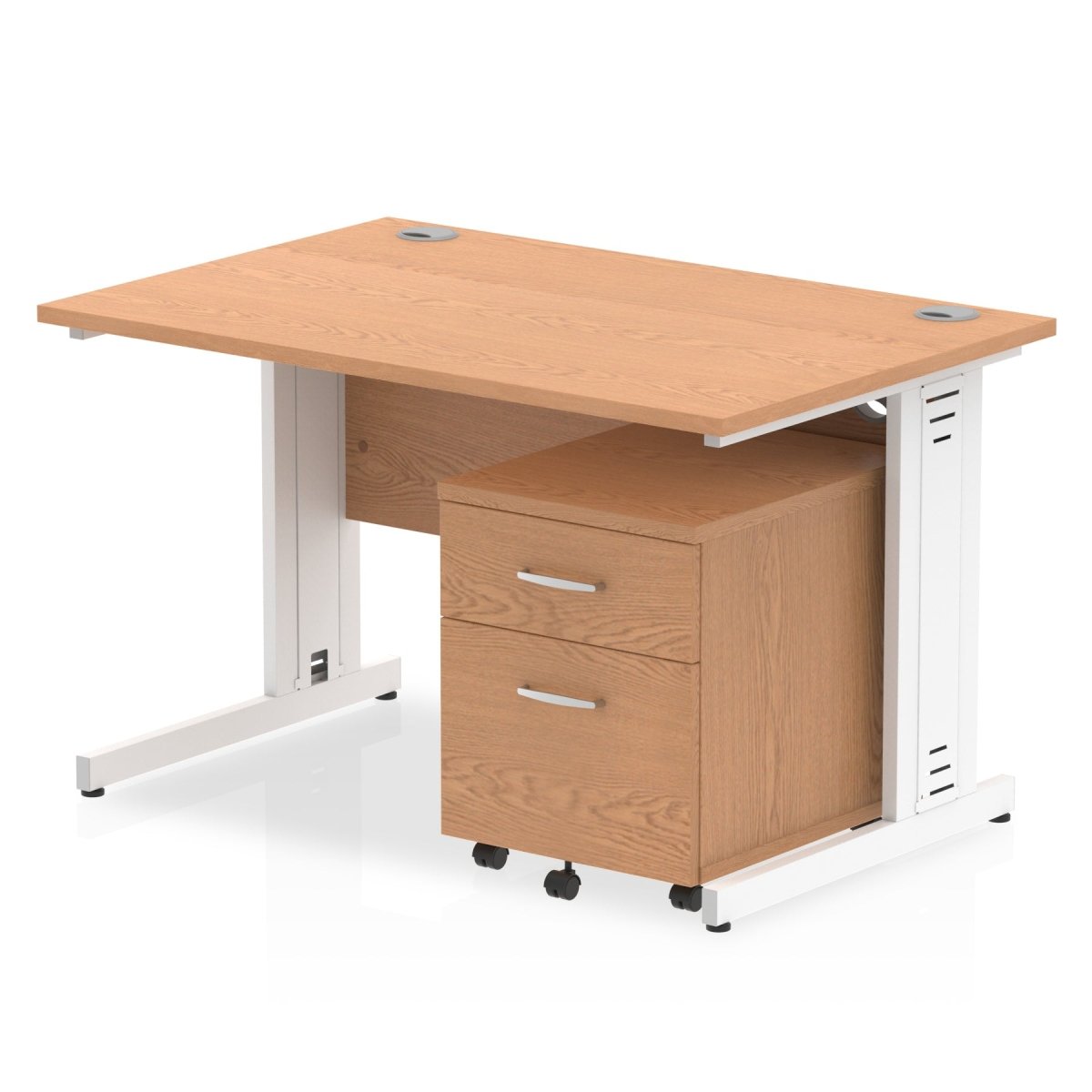 Office furniture impulse-120cm-cantilever-straight-desk-with-mobile-pedestal Dynamic      