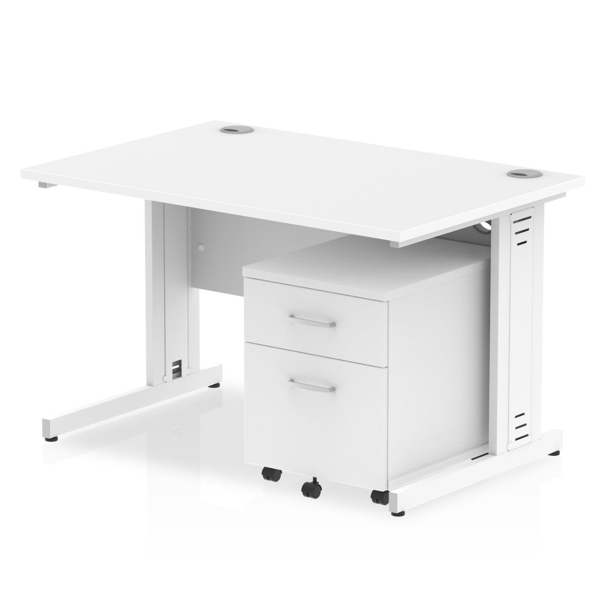 Office furniture impulse-120cm-cantilever-straight-desk-with-mobile-pedestal Dynamic      