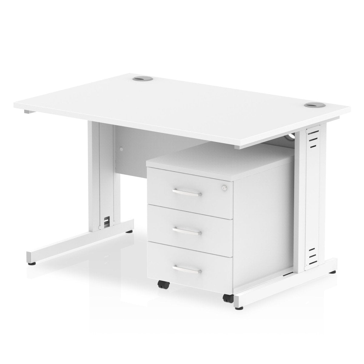 Office furniture impulse-120cm-cantilever-straight-desk-with-mobile-pedestal Dynamic      