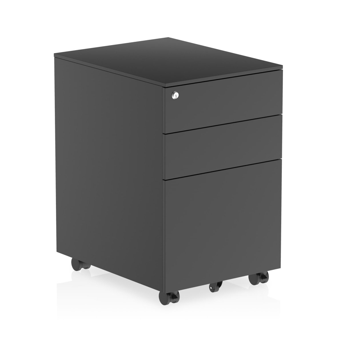 Office furniture steel-mobile-pedestal Dynamic  Silver Standard 40cm Wide Wide 