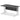 Office furniture impulse-black-series-140mm-straight-desk-cantilever-leg Dynamic   Colour Silver 