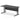 Office Desk Impulse Black Series 160mm Straight Desk Cantilever Leg  Colour Black 