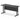 Office Desk Impulse Black Series 140mm Slimline Desk Cantilever Leg  Colour Black 